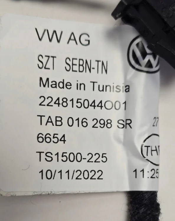 VW ID.4 INSTALACJA DRZWI TYLNE WIĄZKA TAB 016 298 SR
