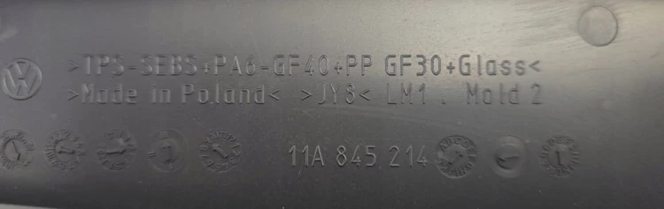 VW ID.4 ID4 2022 SZYBA DRZWI PRAWA TYŁ TYLNA TRÓJKĄT 11A845214