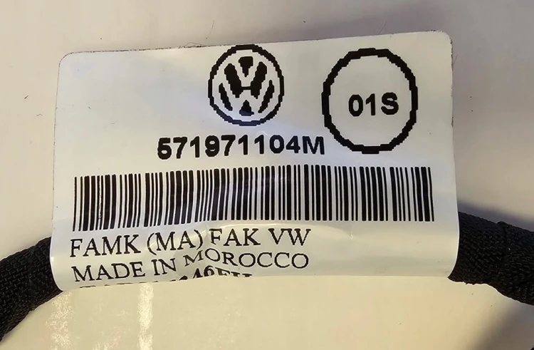 VW TIGUAN III WIĄZKA 6PDC ZDERZAK TYŁ 571971104M EASY OPEN