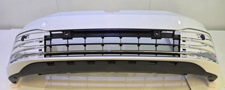 VW GOLF 8 VIII 4PDC BIAŁY LC9A ZDERZAK PRZÓD PRZEDNI 5H0807221J CHROM