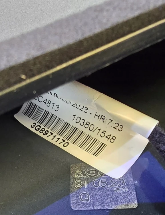 VW ARTEON SHOOTING SPOILER KLAPY BAGAŻNIKA ŚWIATŁO STOP 3G7827933C LA7C
