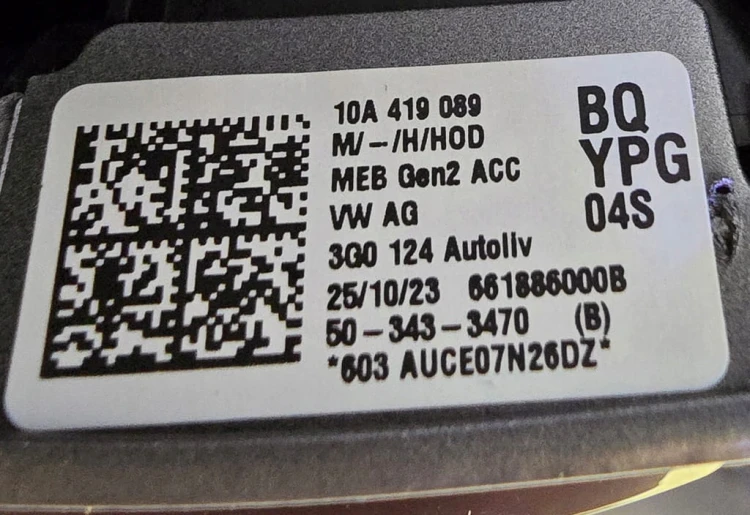 VW ID.4 ID.5 KIEROWNICA DOTYKOWA SKÓRA 10A419089 BQ YPG