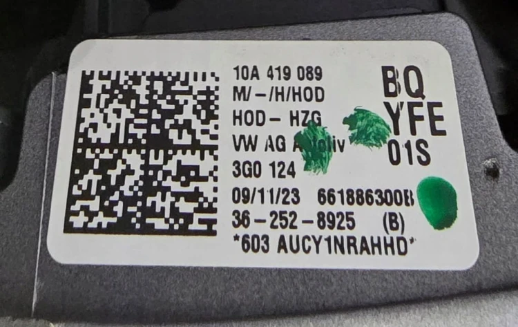 VW ID.4 ID.5 KIEROWNICA DOTYKOWA SKÓRA 10A419089 BQ YFE