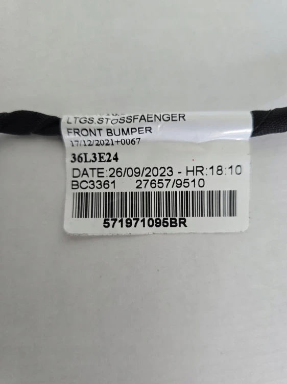 VW TIGUAN III WIĄZKA 6PDC ZDERZAK PRZÓD 571971095BR