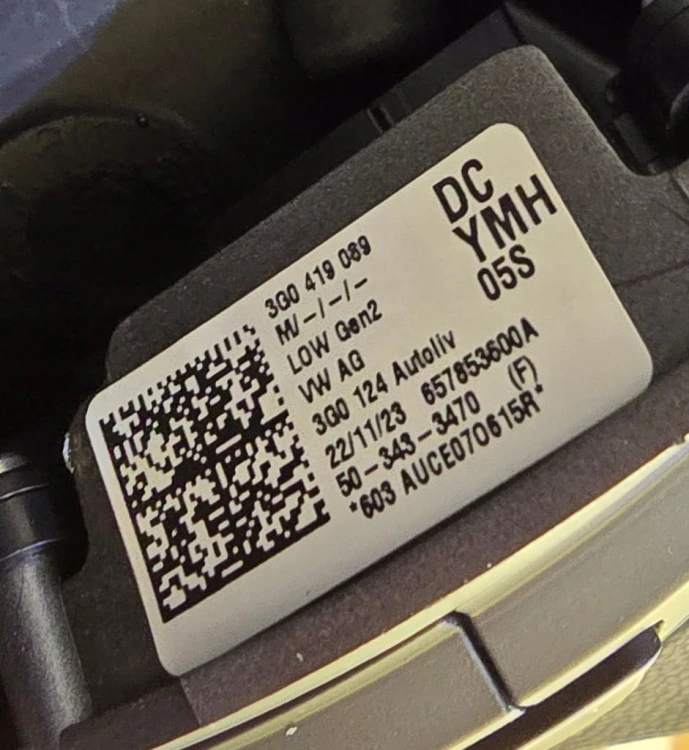 VW PASSAT B8 ARTEON WIELOFUNKCYJNA KIEROWNICA 3G0419089DC YMH