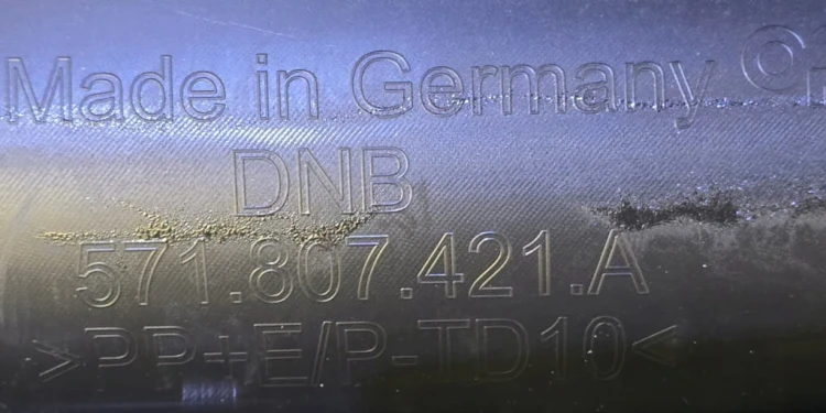 ZDERZAK TIGUAN III R-LINE ZDERZAK TYŁ TYLNY LC7Q 6PDC NOWY OEM 571807421A