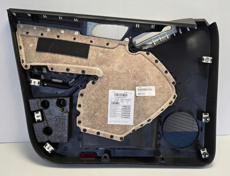 VW TIGUAN TAPICERKA BOCZEK DRZWI PRZEDNIE PRAWE MATERIAŁ CZARNY 5N0867012