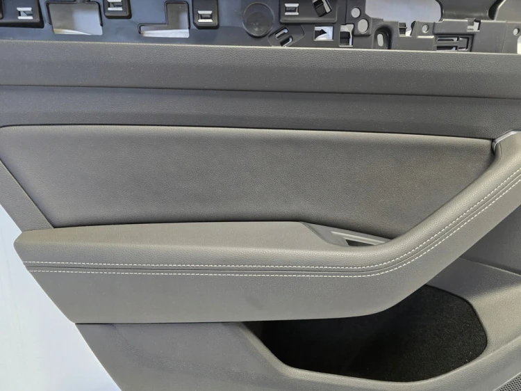 VW PASSAT B8 TAPICERKA BOCZEK LEWY TYŁ SKÓRA CZARNA 3G0867419 3G5867211