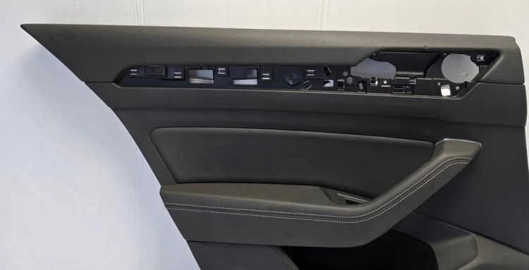 VW PASSAT B8 TAPICERKA BOCZEK LEWY TYŁ SKÓRA CZARNA 3G0867419 3G5867211