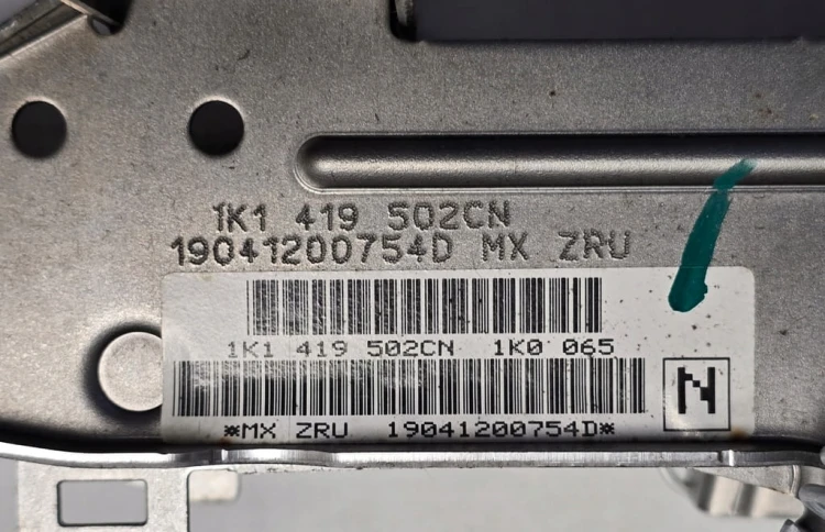 VOLKSWAGEN KOLUMNA KIEROWNICZA 1K1419602CN NOWA OEM