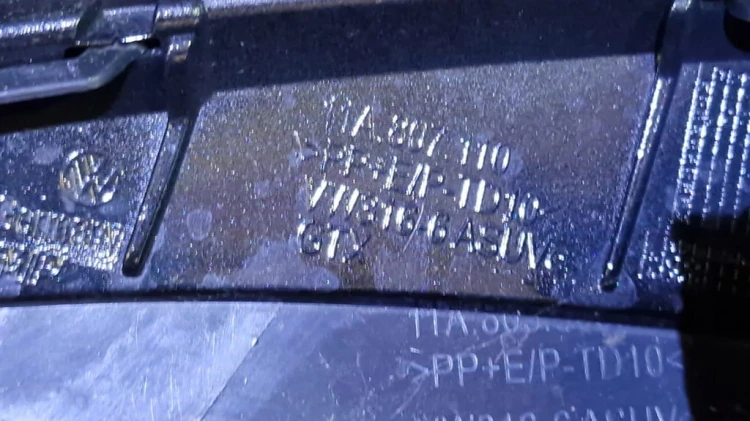 VW ID.4 ID4 GTX ZDERZAK PRZÓD PRZEDNI LY9T 6PDC 11A807217A HALOGENY