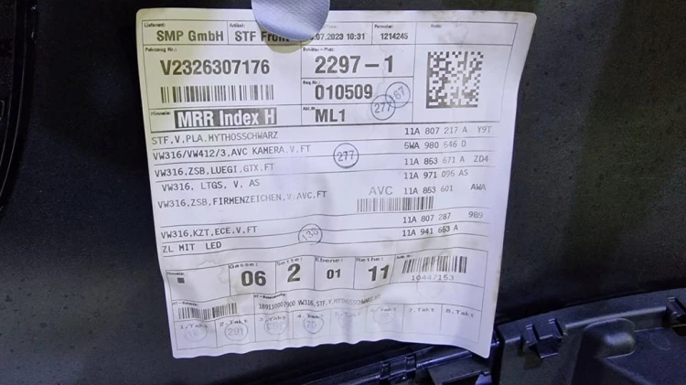 VW ID.4 ID4 GTX ZDERZAK PRZÓD PRZEDNI LY9T 6PDC 11A807217A HALOGENY