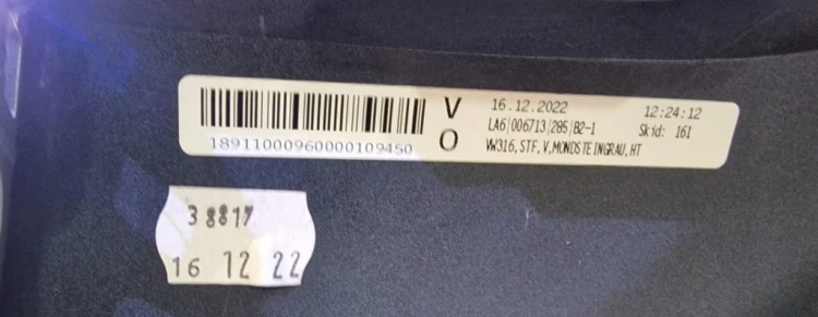 VW ID.4 ID4 ZDERZAK PRZEDNI LA7C 4PDC 11A807217