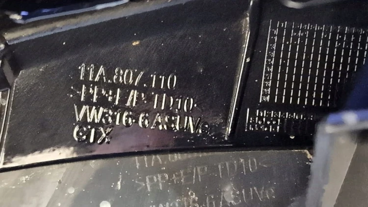 VW ID.4 ID4 GTX ZDERZAK PRZÓD PRZEDNI LY9T 6PDC 11A807217A HALOGENY