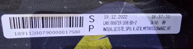 VW ID.4 ID4 GTX ZDERZAK PRZÓD PRZEDNI LY9T 6PDC 11A807217A HALOGENY