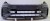 ZDERZAK TIGUAN II R-LINE LIFT 6PDC LC7Q BLACK STYLE PRZÓD PRZEDNI
