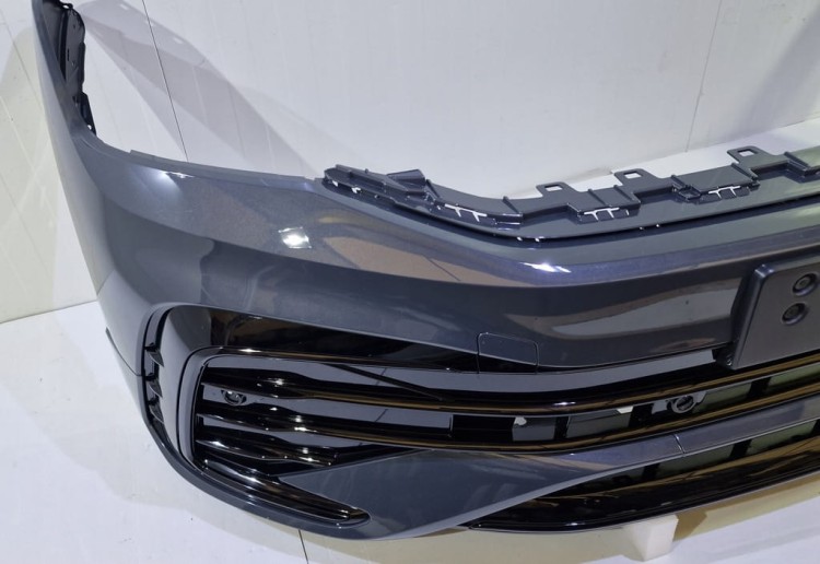 ZDERZAK TIGUAN II R-LINE LIFT 6PDC LC7Q BLACK STYLE PRZÓD PRZEDNI