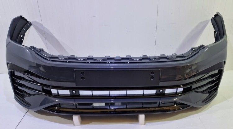 ZDERZAK TIGUAN II R-LINE LIFT 6PDC LC7Q BLACK STYLE PRZÓD PRZEDNI