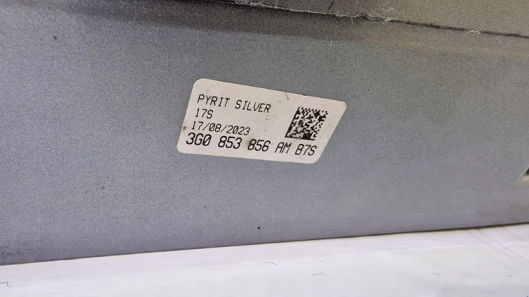 VW PASSAT B8 LB7S LISTWA PROGOWA PRAWA ZEWNĘTRZNA 3G0853856AM