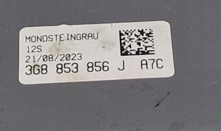 VW ARTEON LA7C LISTWA PROGOWA PRAWA ZEWNĘTRZNA 3G8853856J