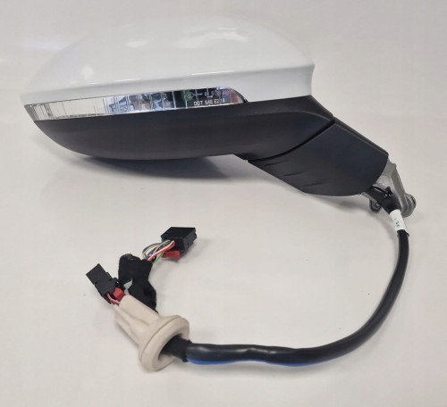 VW GOLF VIII 8 LUSTERKO PRAWE KOMPLETNE UK 13+3 PIN LC9A NOWE