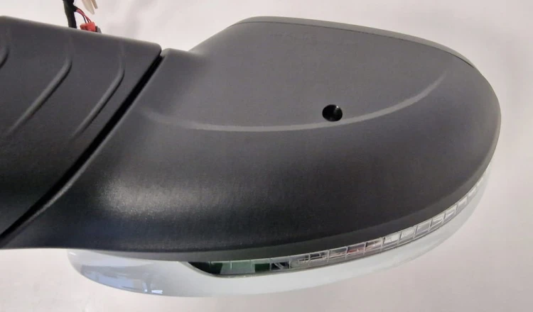 VW GOLF VIII 8 LUSTERKO PRAWE KOMPLETNE UK 13+3 PIN LC9A NOWE