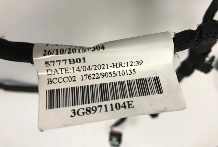 VW ARTEON R-MODEL WIĄZKA 6PDC ZDERZAKA TYŁ 3G8971104E
