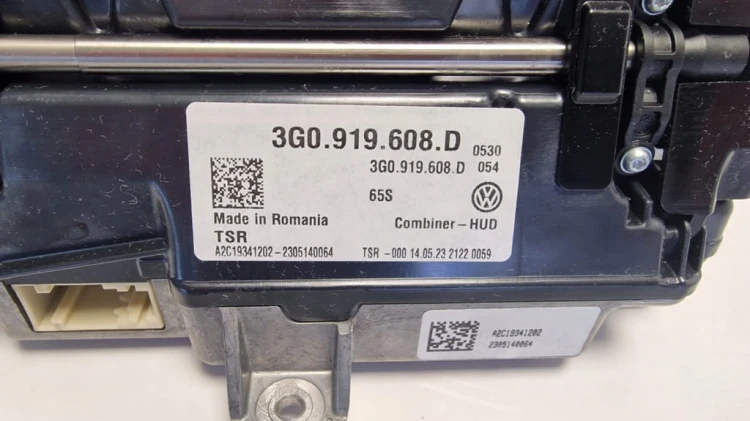 VW HEAD UP PASSAT ARTEON TIGUAN NOWY 3G0919608D