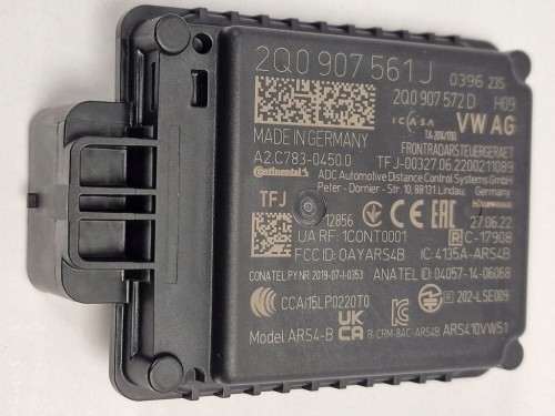VW SEAT SKODA RADAR SENSOR 2Q0907561J DISTRONIC SENSOR ACC NOWE OEM
