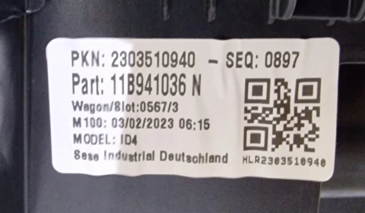 VW ID.4 ID4 GTX IQ.LIGHT PRAWA PRZEDNIA FULL LED 11B941036N NOWA OEM