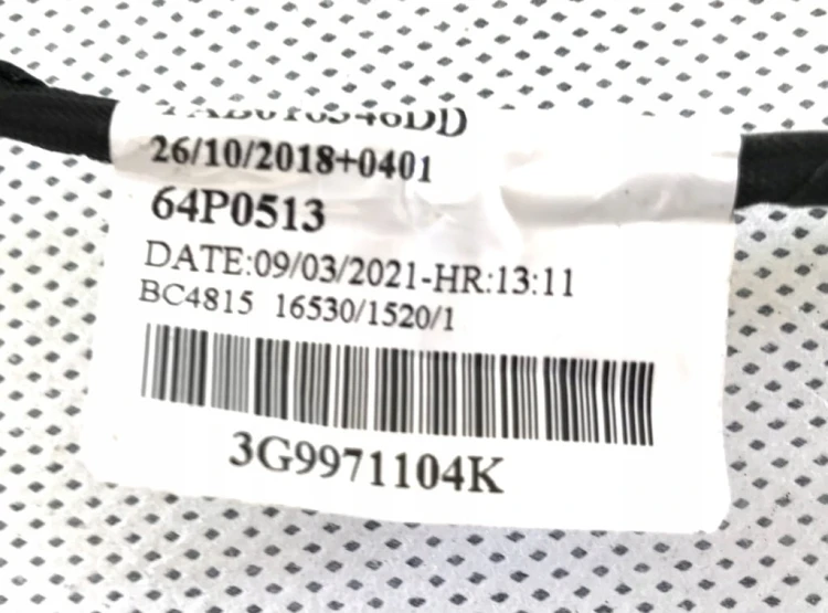 VW PASSAT B8 WIĄZKA 4 PDC ZDERZAKA TYŁ 3G9971104K