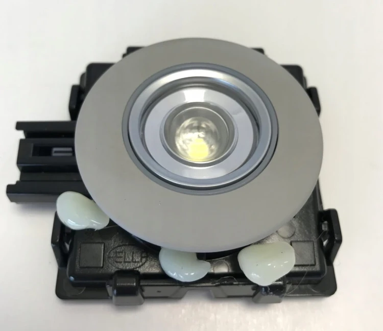 VW TOUAREG III 3 LAMPKA PODSUFITKI LED 4M0 SZARA
