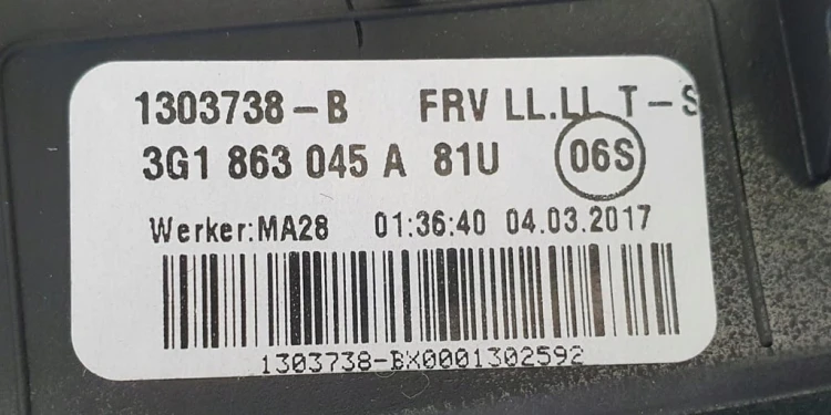 VW ARTEON OSŁONA TUNELU LEWA 3G1863045A